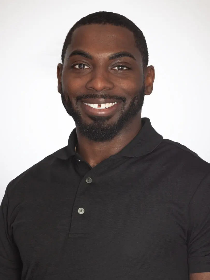 Jermal smiling headshot on the display